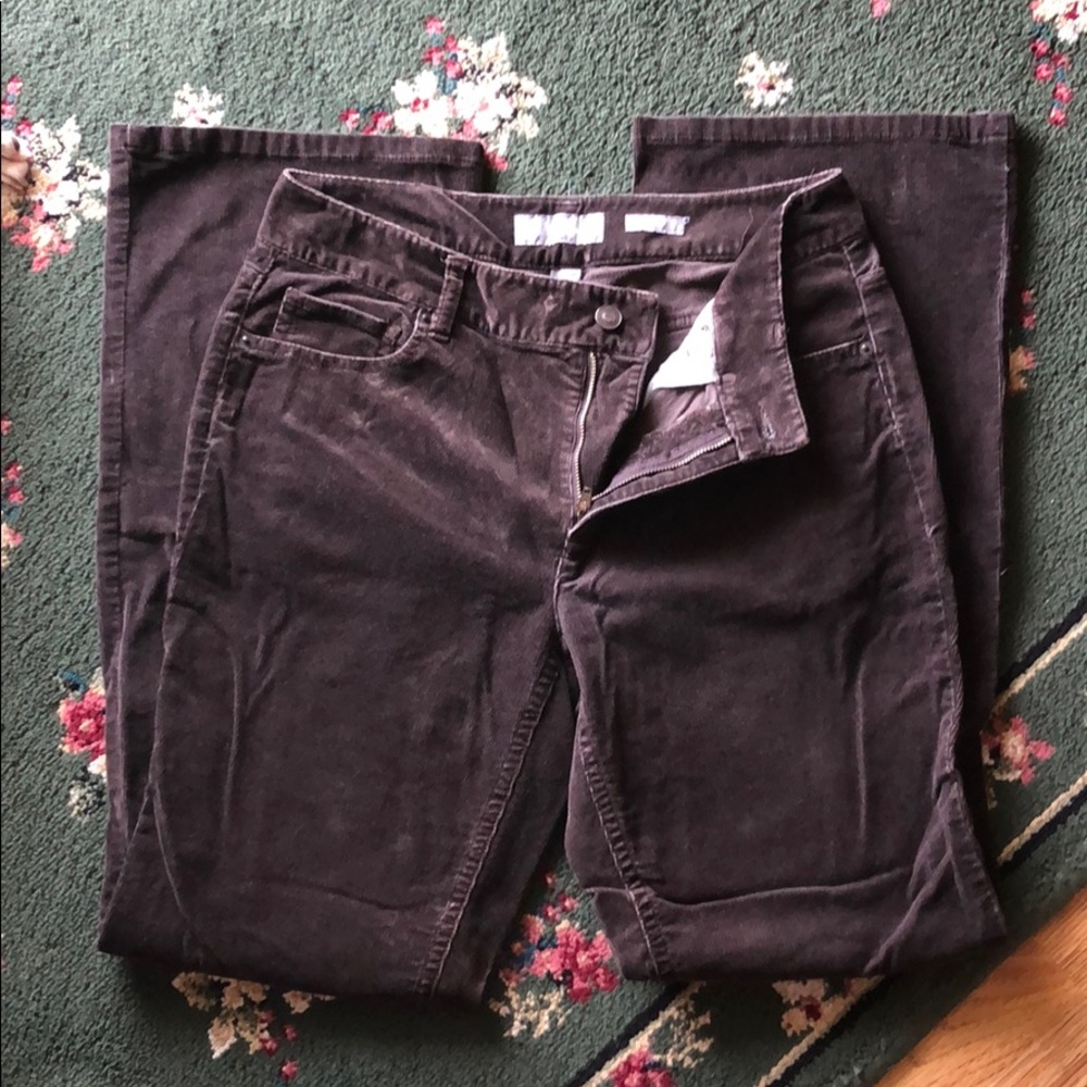 Ladies Liz Corduroy Bootcut Jeans Brown size 8